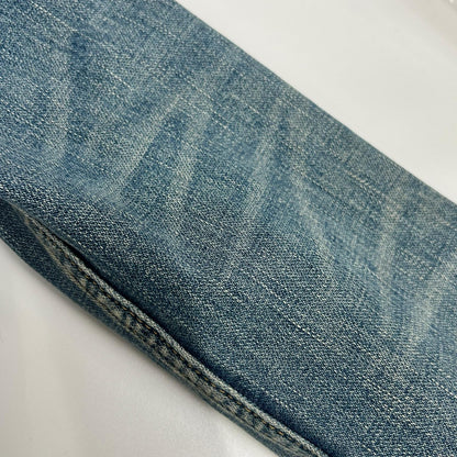 Wrangler Blue California Embroidery Zip Denim Jacket Size S