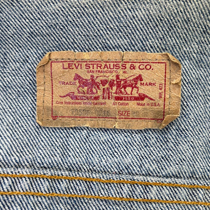 LEVI'S Blue 80s-90s USA Made Denim Jacket Size