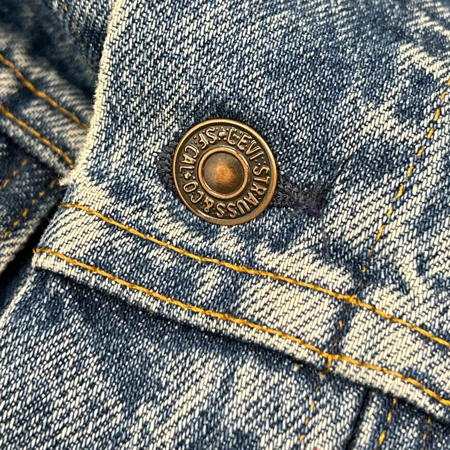 LEVI'S Blue 80s-90s USA Made Denim Jacket Size