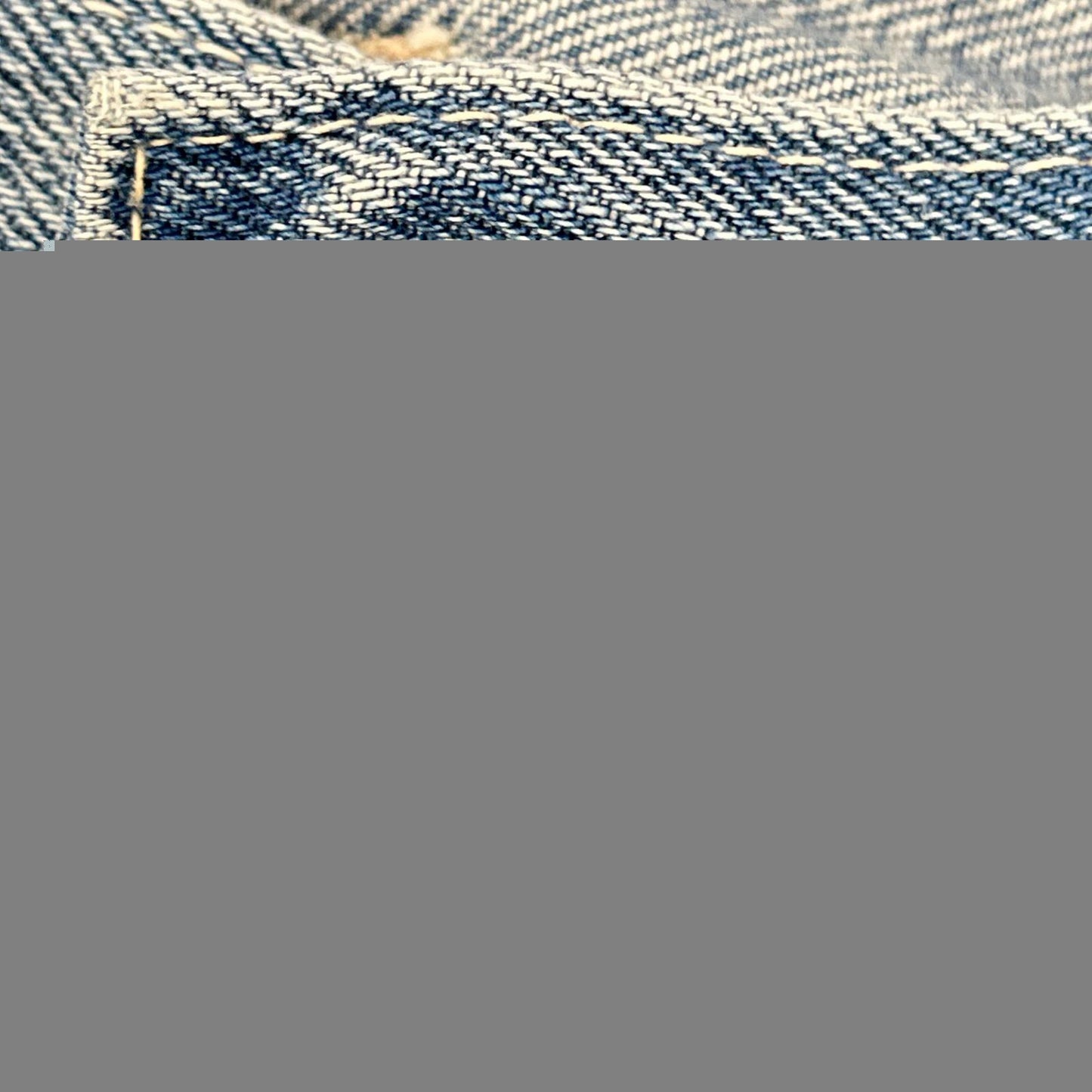 LEVI'S Blue 1954 501XX Button Fly Distressed Jeans Size 36