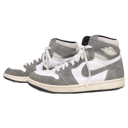 NIKE Air Jordan 1 Retro High OG Sneakers Black/Red Size 9