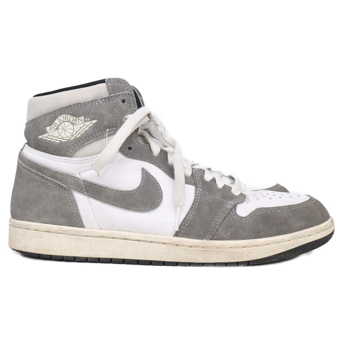 NIKE Air Jordan 1 Retro High OG Sneakers Black/Red Size 9