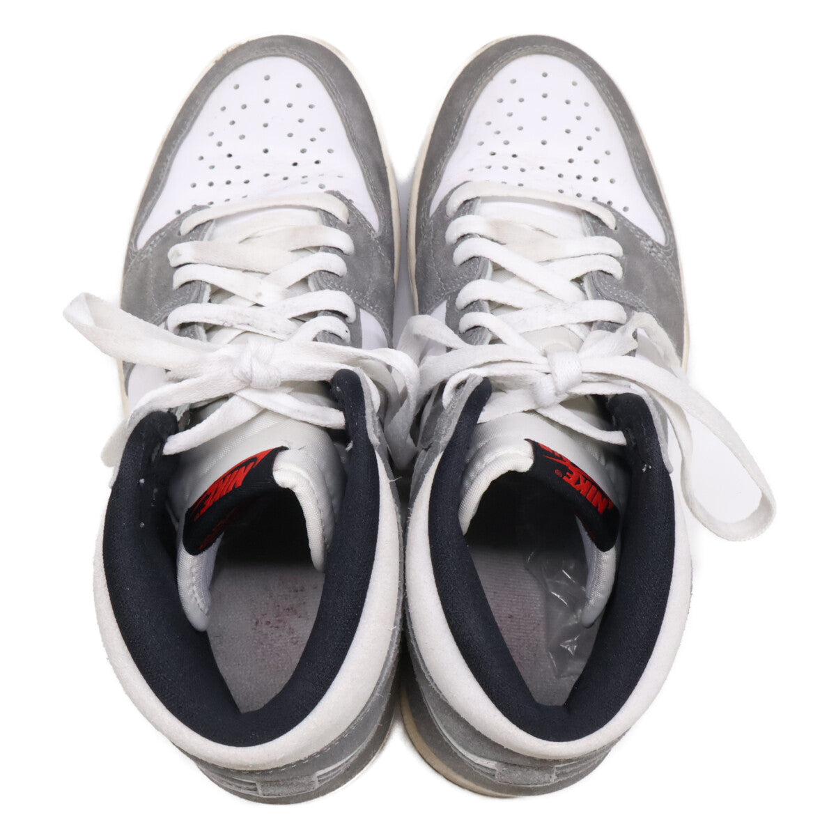 NIKE Air Jordan 1 Retro High OG Sneakers Black/Red Size 9