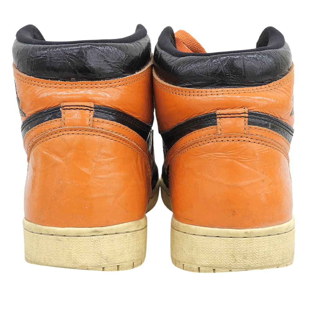 NIKE Air Jordan 1 High Sneakers Orange Size 9.5(US)