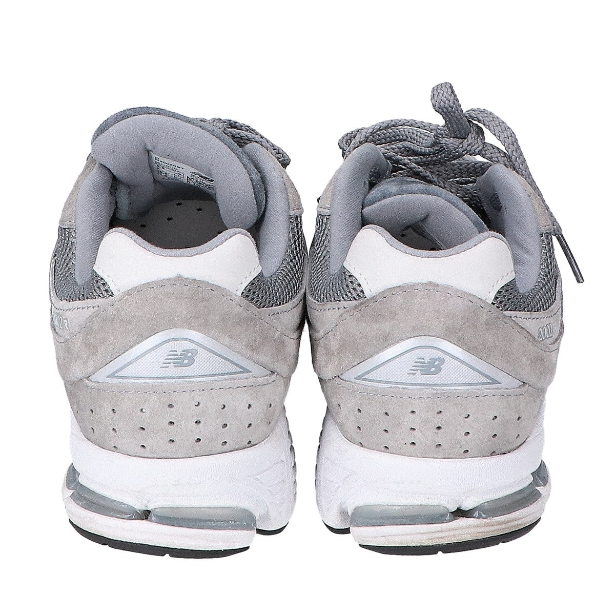 NEW BALANCE M2002RST Suede Mesh Sneakers Gray Size 24.5