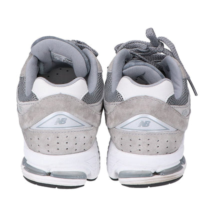 NEW BALANCE M2002RST Suede Mesh Sneakers Gray Size 24.5