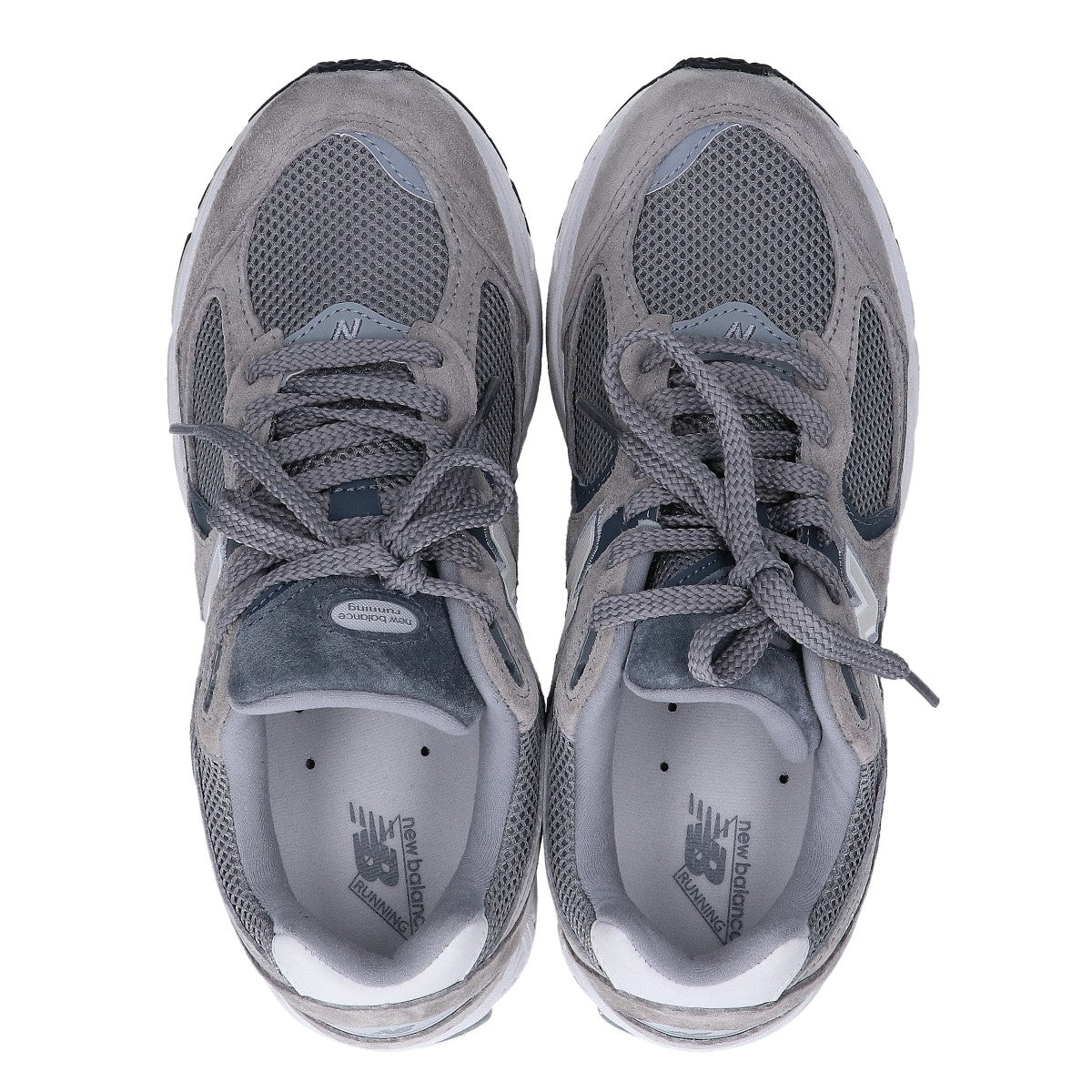 NEW BALANCE M2002RST Suede Mesh Sneakers Gray Size 24.5