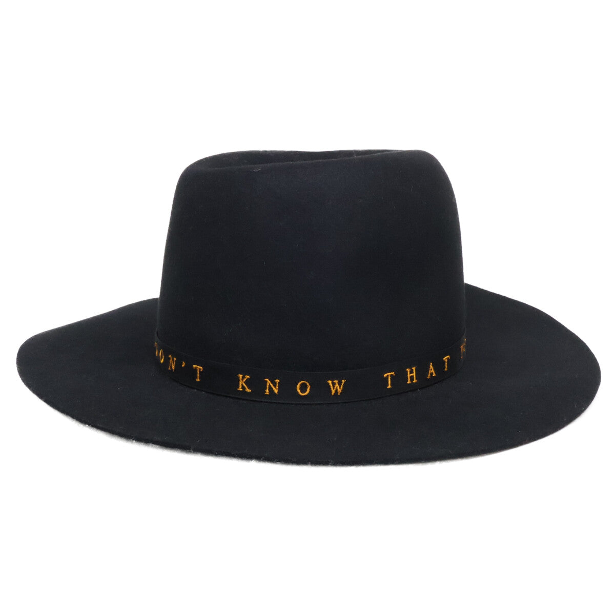 HYSTERIC GLAMOUR x Stetson Embroidered Hat Black Size L