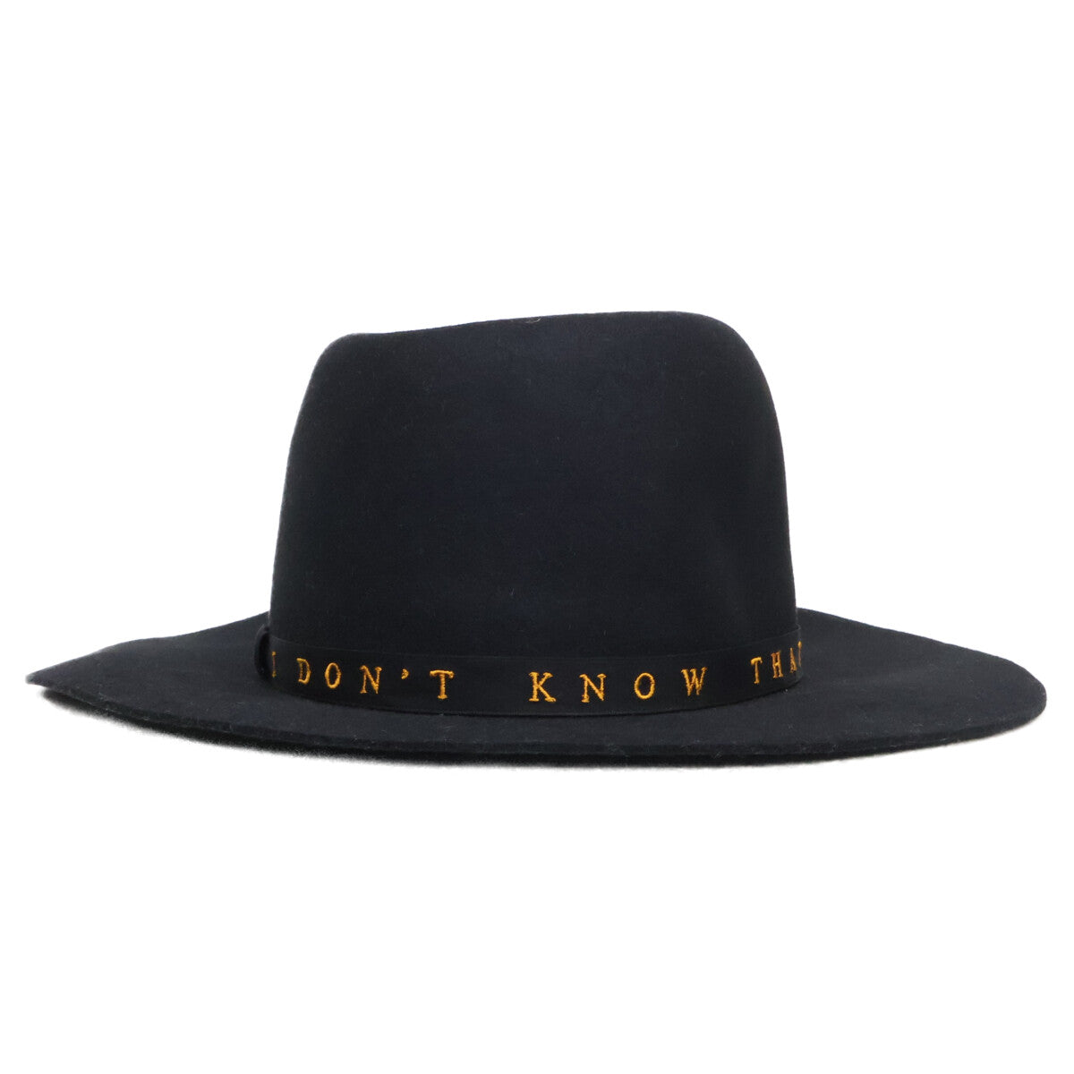 HYSTERIC GLAMOUR x Stetson Embroidered Hat Black Size L
