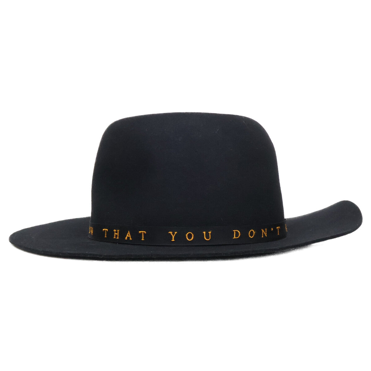 HYSTERIC GLAMOUR x Stetson Embroidered Hat Black Size L