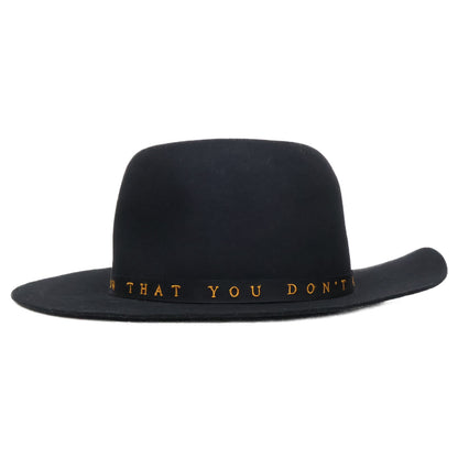 HYSTERIC GLAMOUR x Stetson Embroidered Hat Black Size L