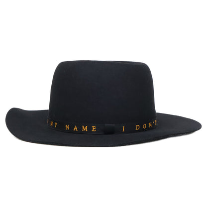 HYSTERIC GLAMOUR x Stetson Embroidered Hat Black Size L
