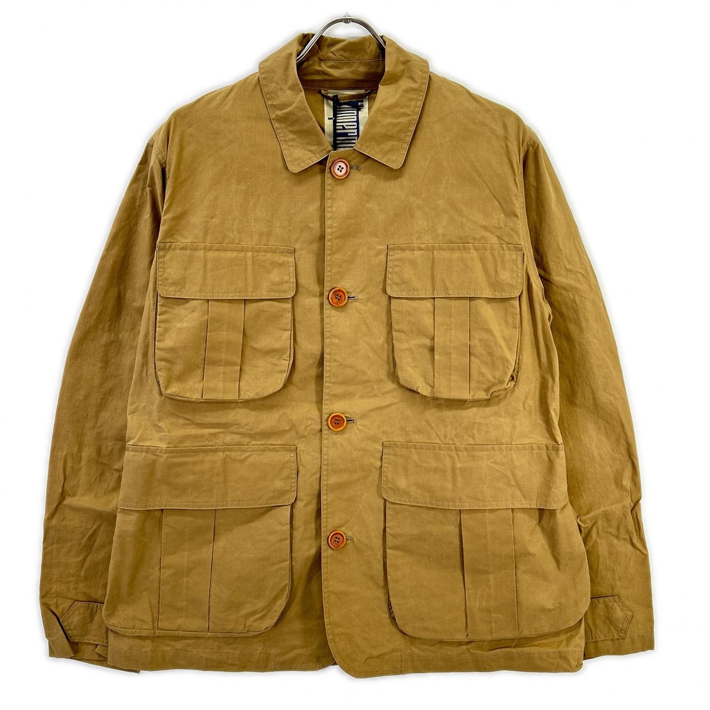 LIMPERMEABILE Beige Cotton FISH NEW Jacket Size M