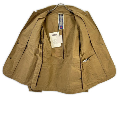 LIMPERMEABILE Beige Cotton FISH NEW Jacket Size M
