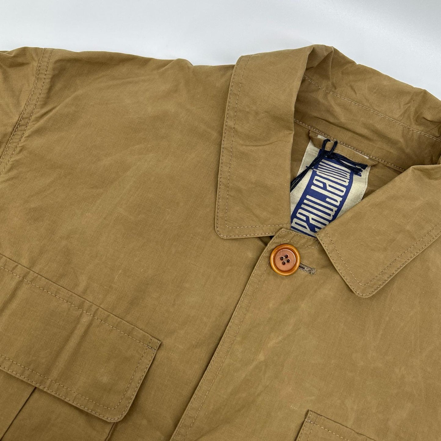 LIMPERMEABILE Beige Cotton FISH NEW Jacket Size M
