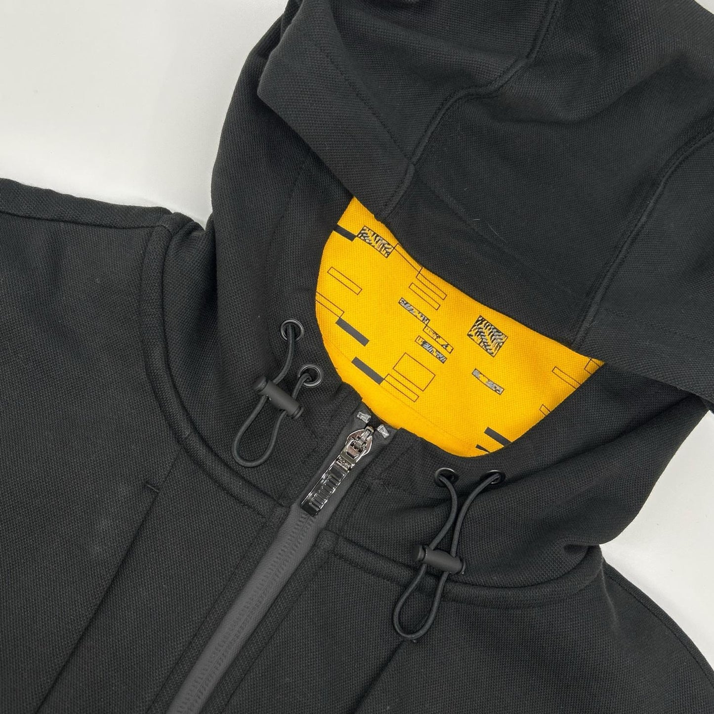 HUGOBOSS 10223627 Black Cotton Zip Hoodie Size