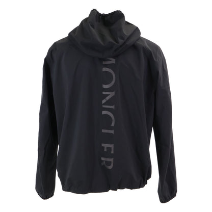 MONCLER SATTOUF Nylon Hooded Jacket Black Size 2