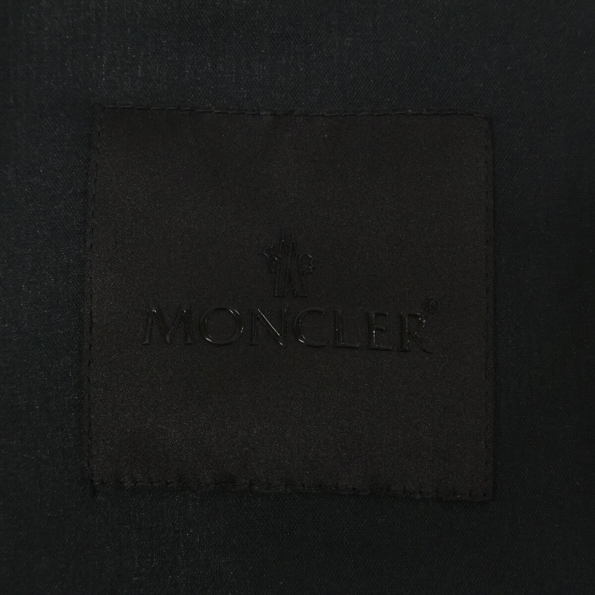 MONCLER SATTOUF Nylon Hooded Jacket Black Size 2