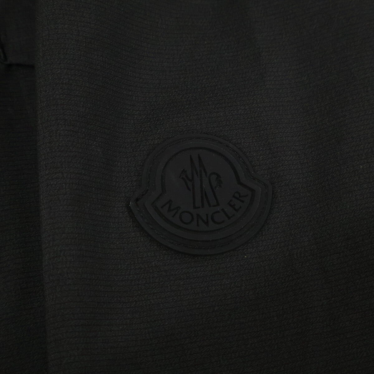 MONCLER SATTOUF Nylon Hooded Jacket Black Size 2