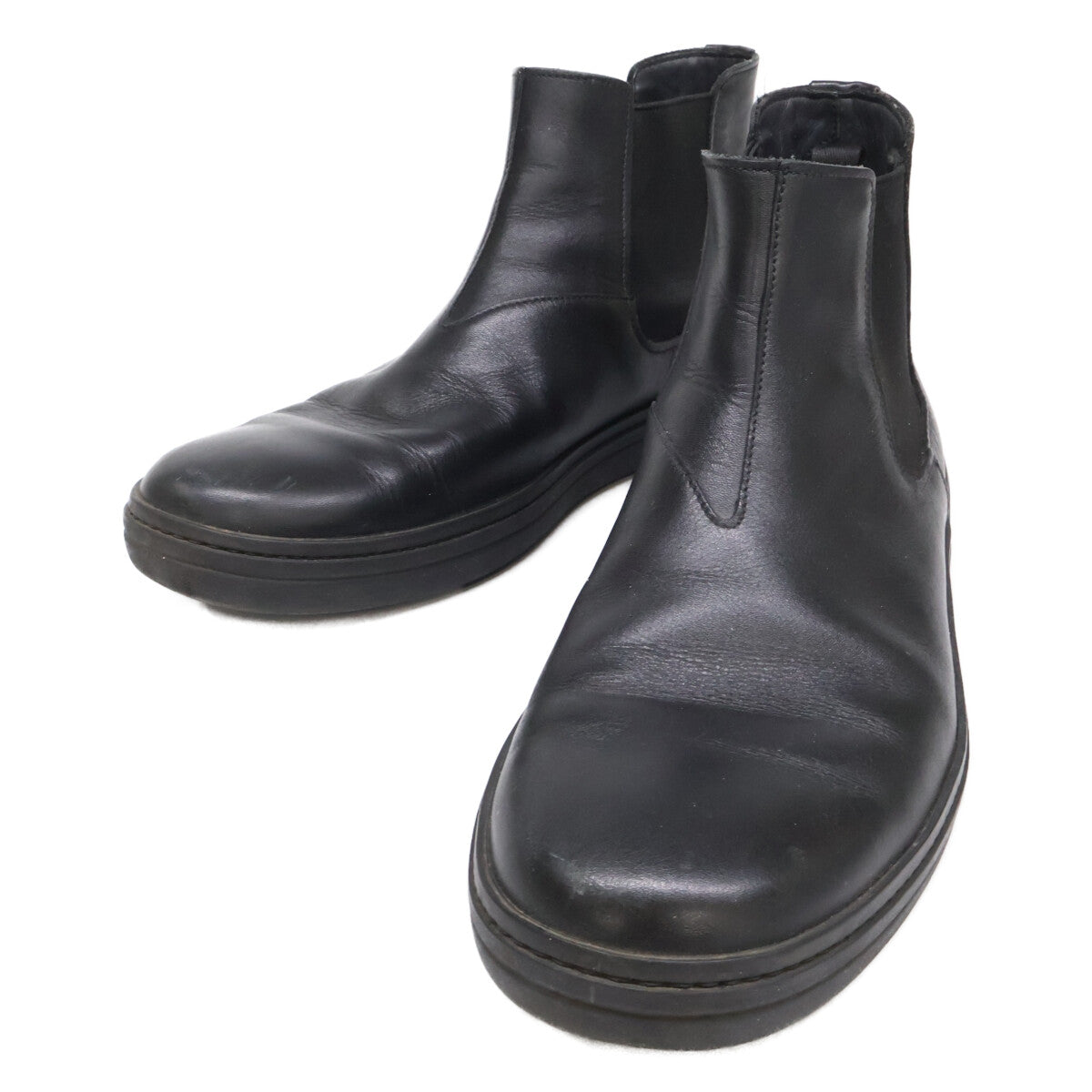 Church's ETG001 Black Leather Chelsea Boots