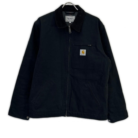 carhartt 24TR001481 Black Cotton Detroit Jacket Size L