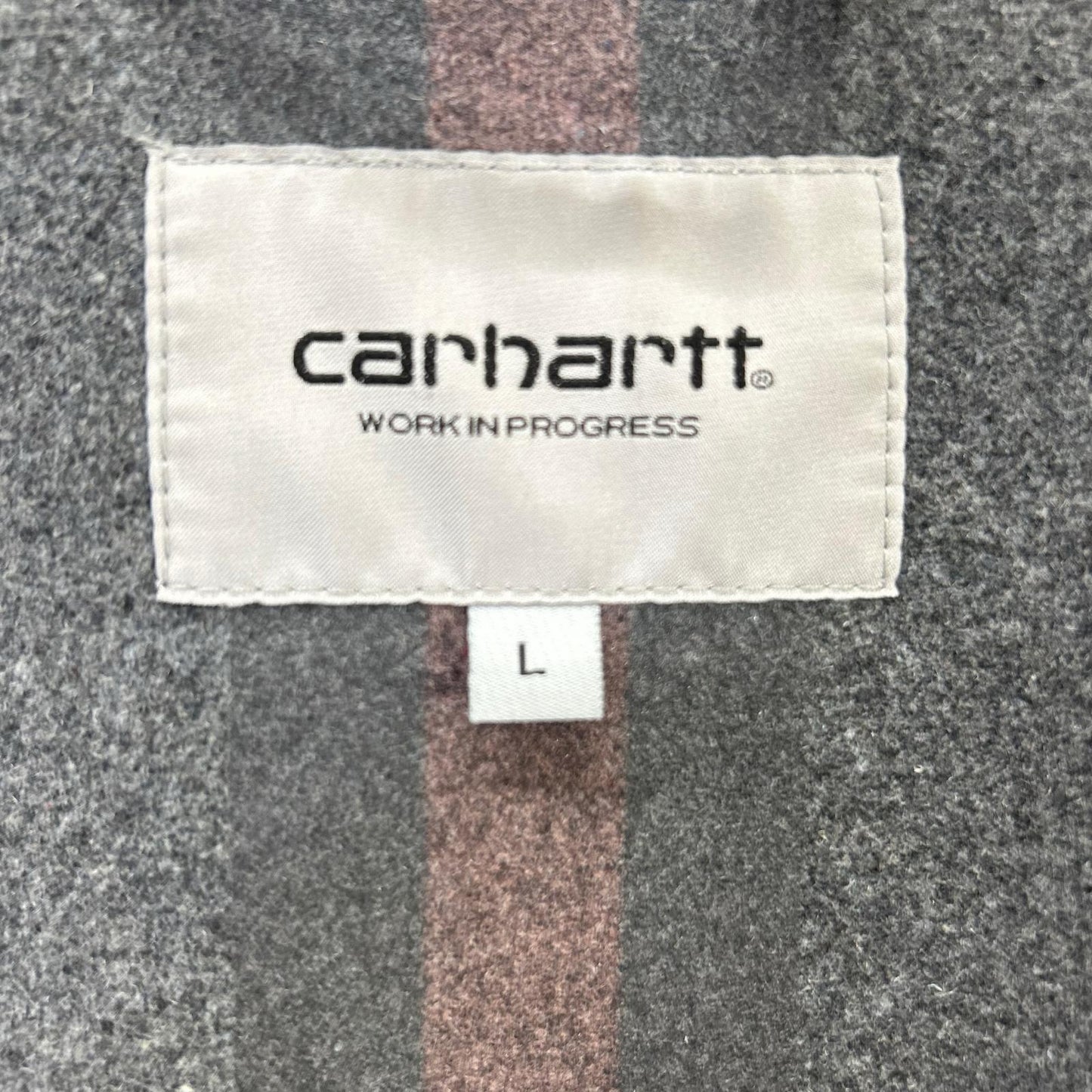 carhartt 24TR001481 Black Cotton Detroit Jacket Size L