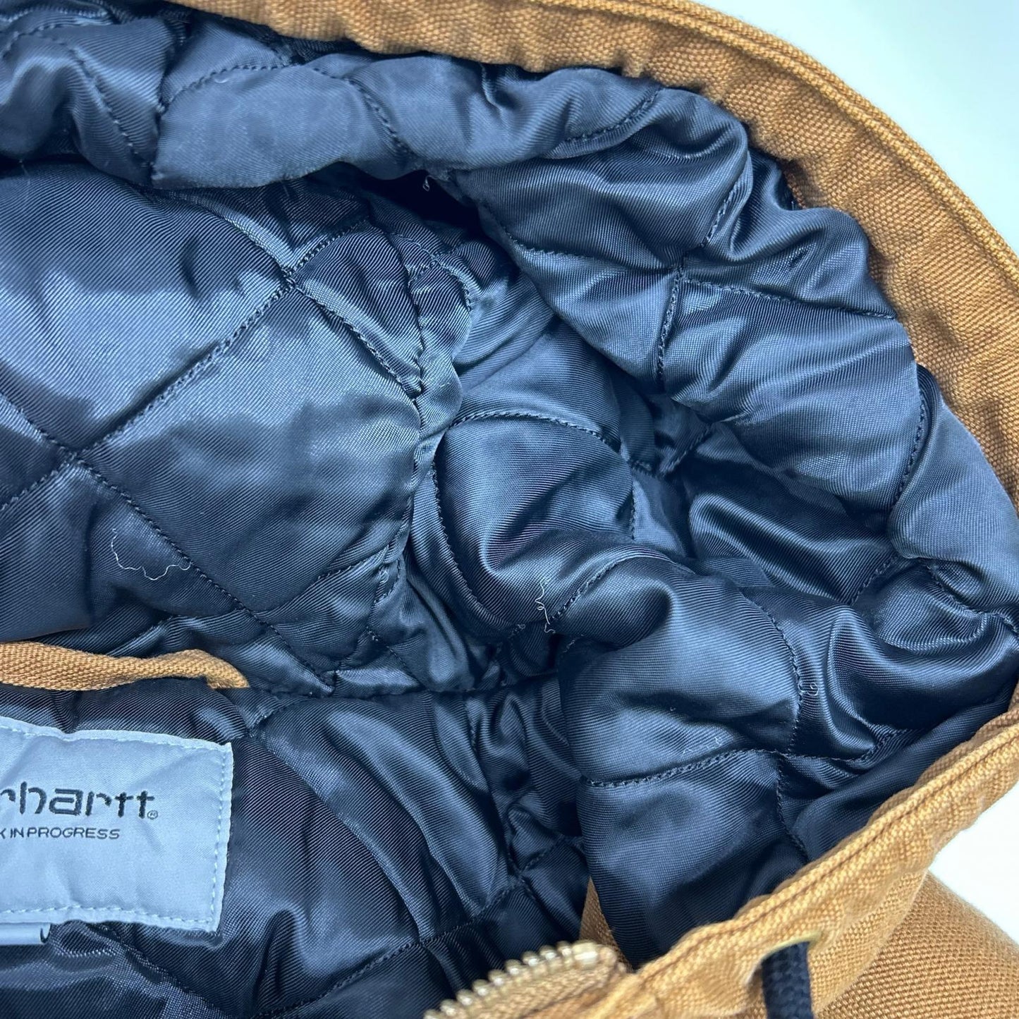carhartt Brown Cotton OG Active Jacket Size L