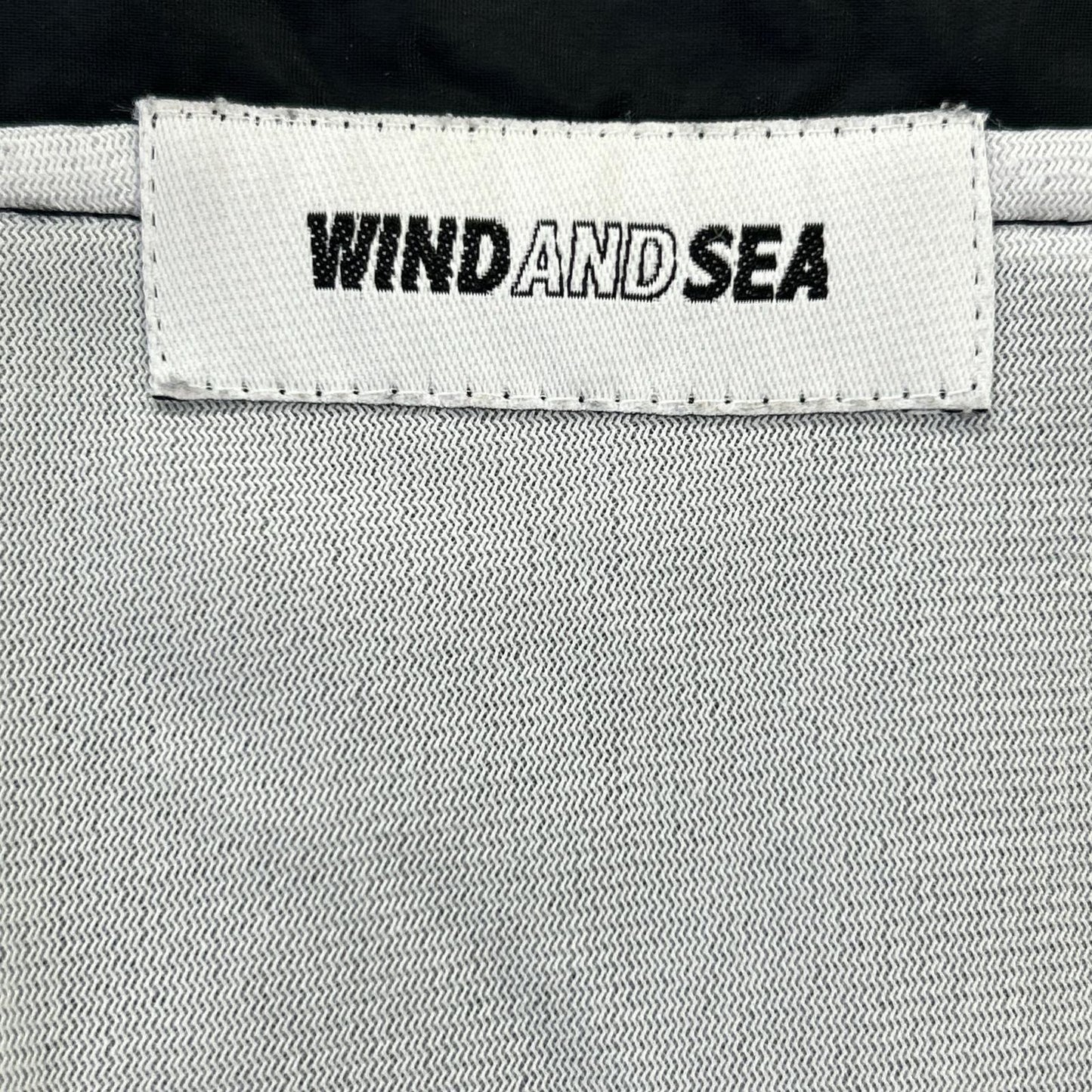 SNKR DUNK x WIND AND SEA Black Nylon Coach Jacket Size L