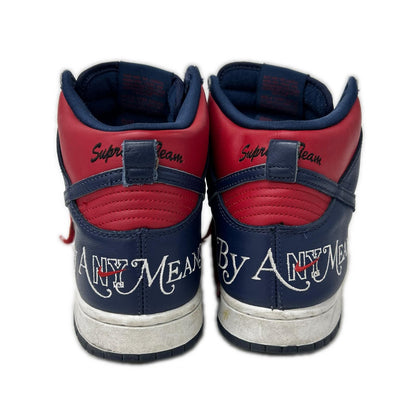 NIKE x Supreme SB Dunk High OG QS Varsity Red Sneakers Size 27