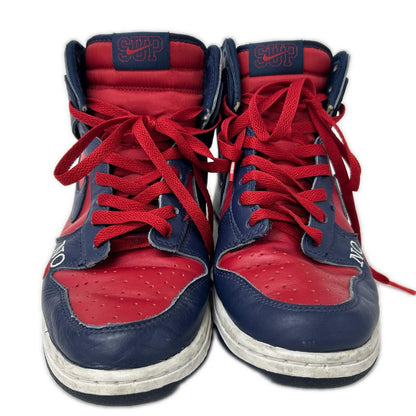 NIKE x Supreme SB Dunk High OG QS Varsity Red Sneakers Size 27