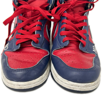 NIKE x Supreme SB Dunk High OG QS Varsity Red Sneakers Size 27
