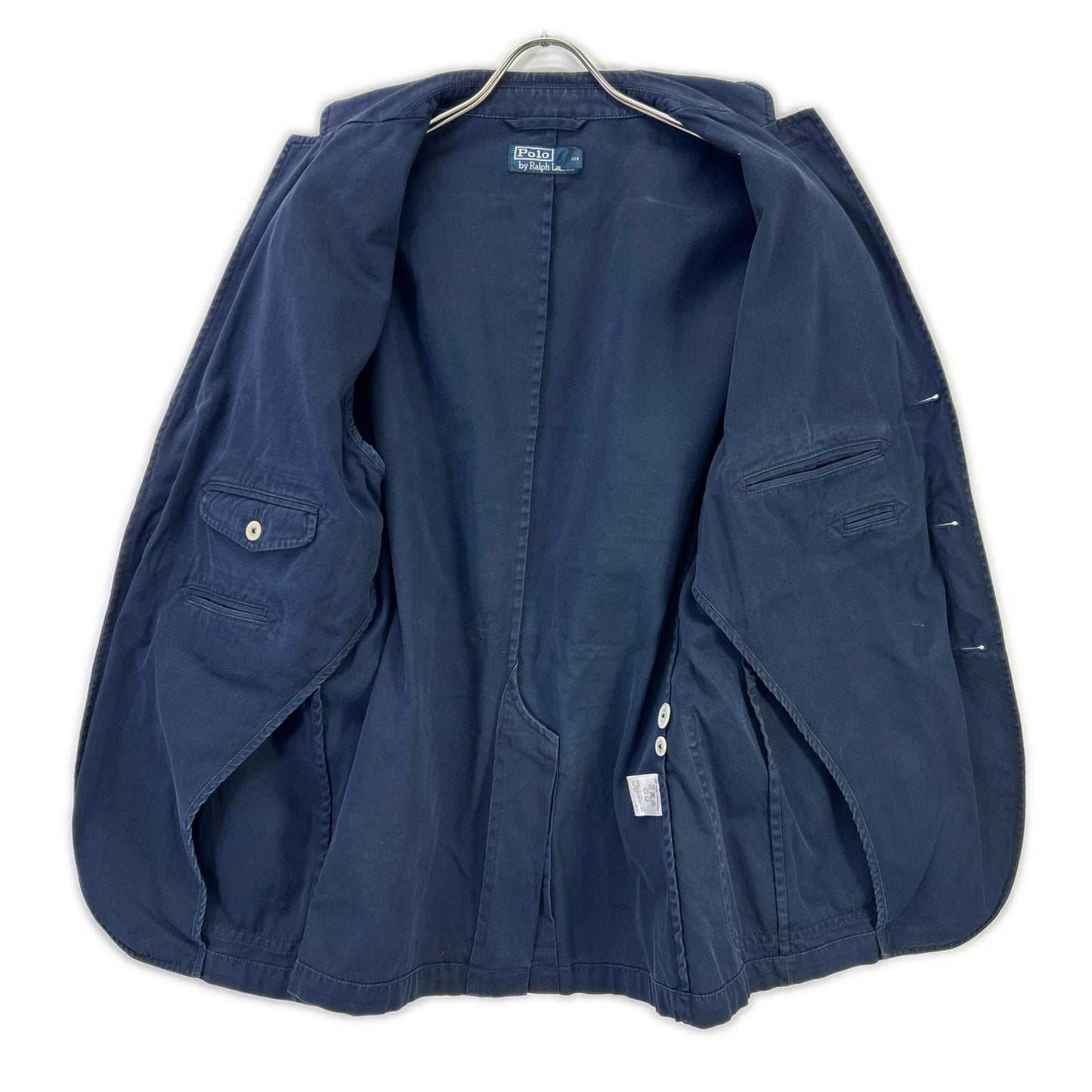 POLObyRalphLauren Navy Cotton Sailing Jacket Size 40-R