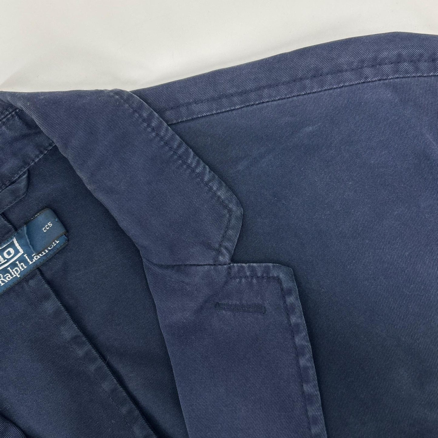 POLObyRalphLauren Navy Cotton Sailing Jacket Size 40-R