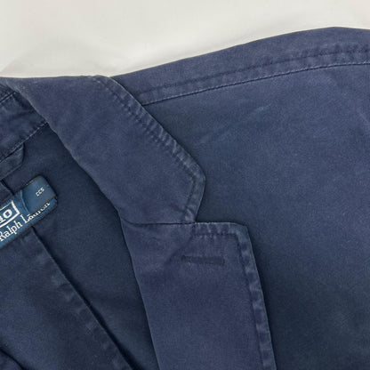 POLObyRalphLauren Navy Cotton Sailing Jacket Size 40-R