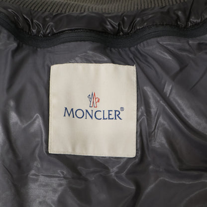 MONCLER ZIN GIUBBOTTO Layered Collar Jacket Black Size 4