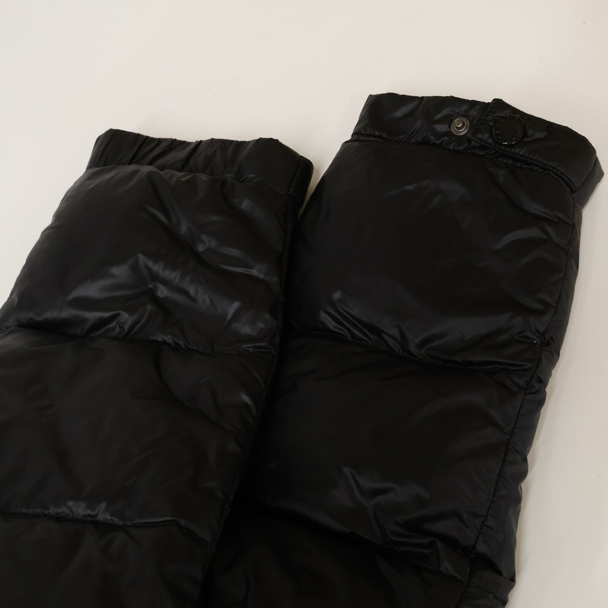 MONCLER ZIN GIUBBOTTO Layered Collar Jacket Black Size 4