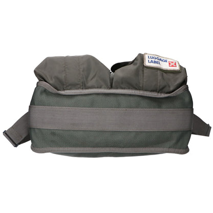 LUGGAGE LABEL CARGO Khaki Nylon Shoulder Bag Size -
