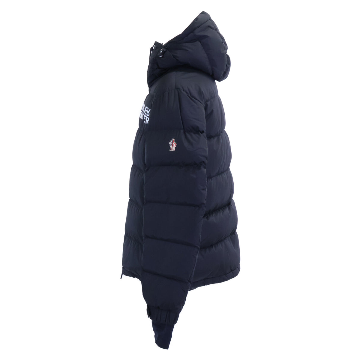 MONCLER GRENOBLE ISORNO Hooded Down Ski Jacket Black Size 3