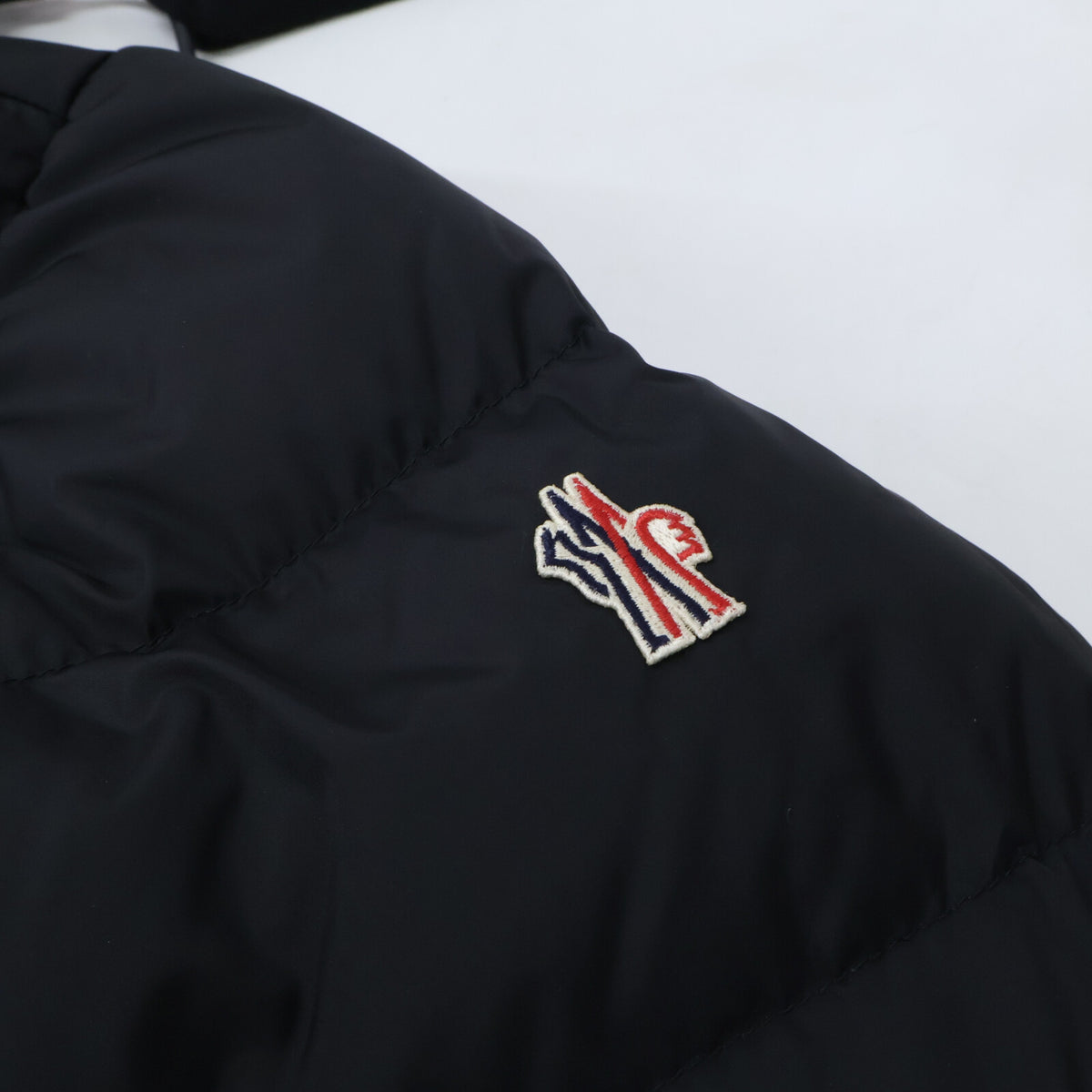 MONCLER GRENOBLE ISORNO Hooded Down Ski Jacket Black Size 3