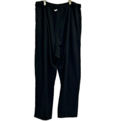 YINDIGO A M Black Silk Sarouel Pants Size 52