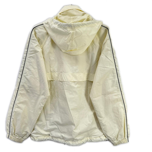 Supreme 17SS White Striped Logo Windbreaker Size S
