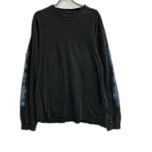 Supreme 26SS Charcoal Gray Crewneck Long Sleeve Shirt Size L