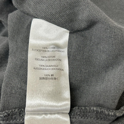 Supreme 26SS Charcoal Gray Crewneck Long Sleeve Shirt Size L