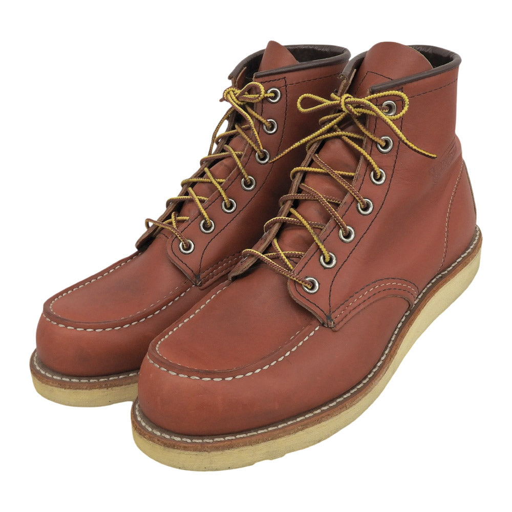 Red Wing 8875 6-inch Classic Moc Sneakers Brown Size 8