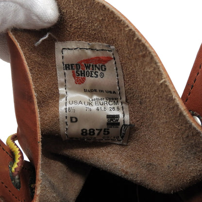 Red Wing 8875 6-inch Classic Moc Sneakers Brown Size 8