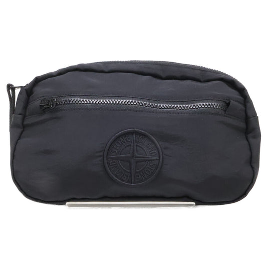 STONE ISLAND Nylon Metal Belt Bag Black Size ONE SIZE