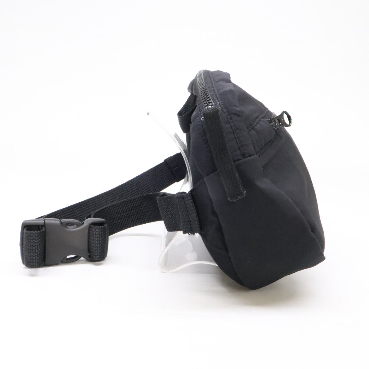 STONE ISLAND Nylon Metal Belt Bag Black Size ONE SIZE