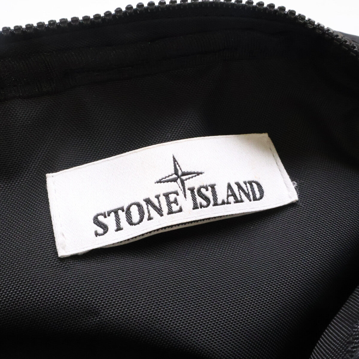 STONE ISLAND Nylon Metal Belt Bag Black Size ONE SIZE