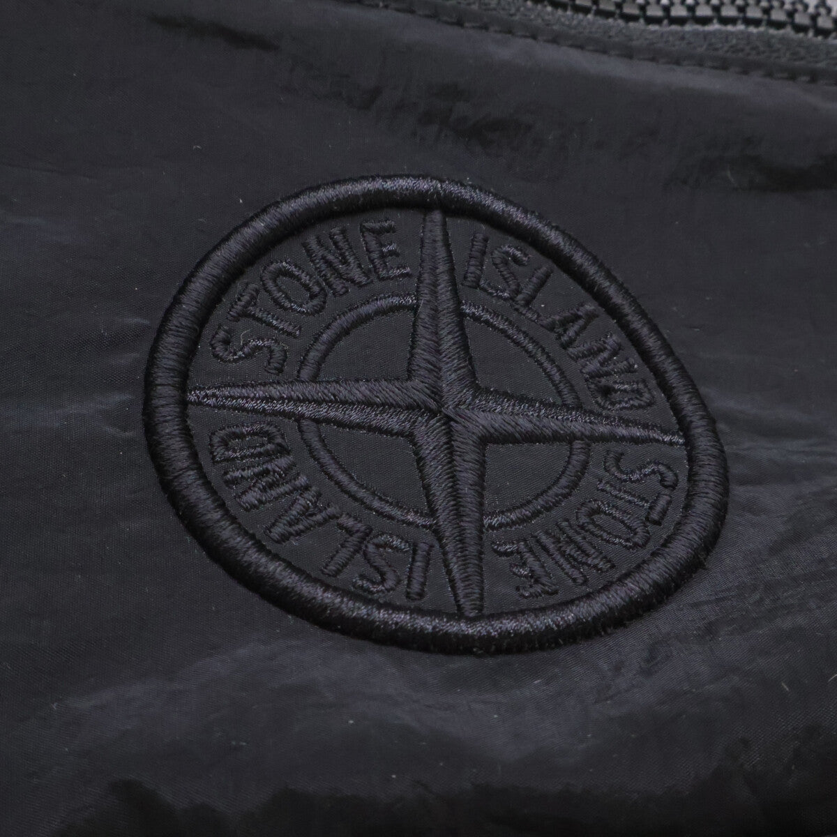 STONE ISLAND Nylon Metal Belt Bag Black Size ONE SIZE
