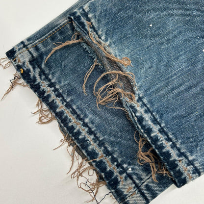 INNOCENCE NYC Indigo Rush Repair Denim Jeans Size 31